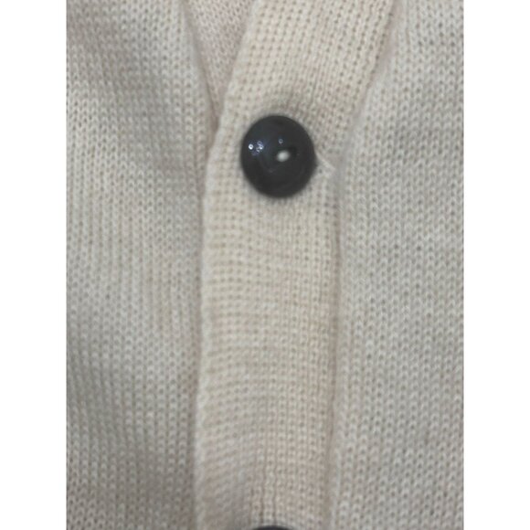 Sweater Shoppe Cardigan Sweaters Men's Size Medium Long Sleeve Tan - Picture 5 of 11